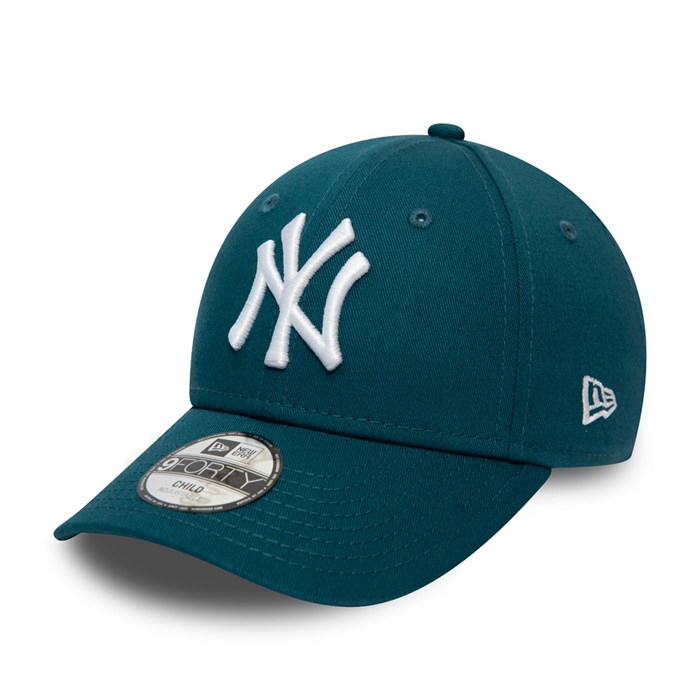 New York Yankees League Essential Lapset 9FORTY Lippis Sininen - New Era Lippikset Myynti FI-451208